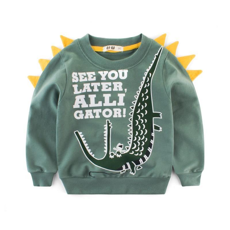 TA30233 Áo da cá dài tay DINO 27Kids cho bé