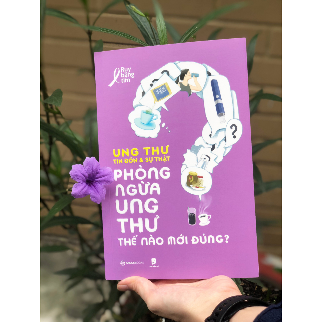 Bộ sách: UNG THƯ - TIN ĐỒN VÀ SỰ THẬT - Tác giả Ruy Băng Tím