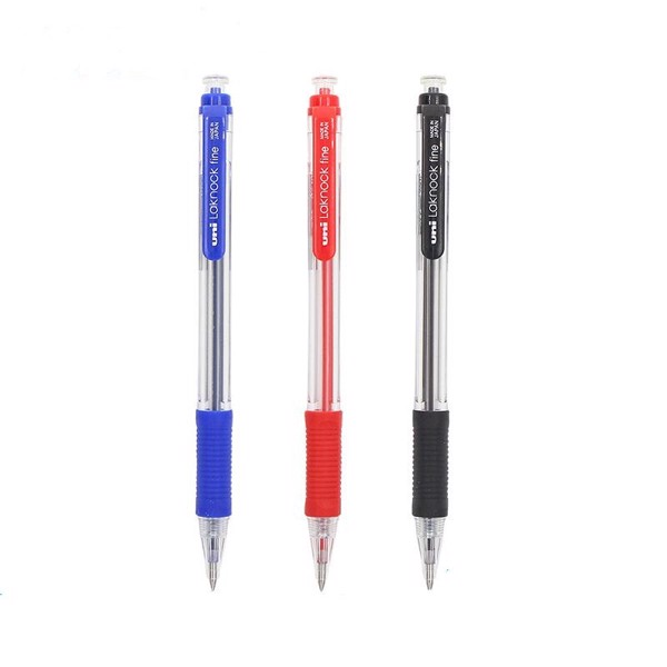 Bút bi UNI Laknock Fine SN-101 ngòi 0.7mm Nhật Bản