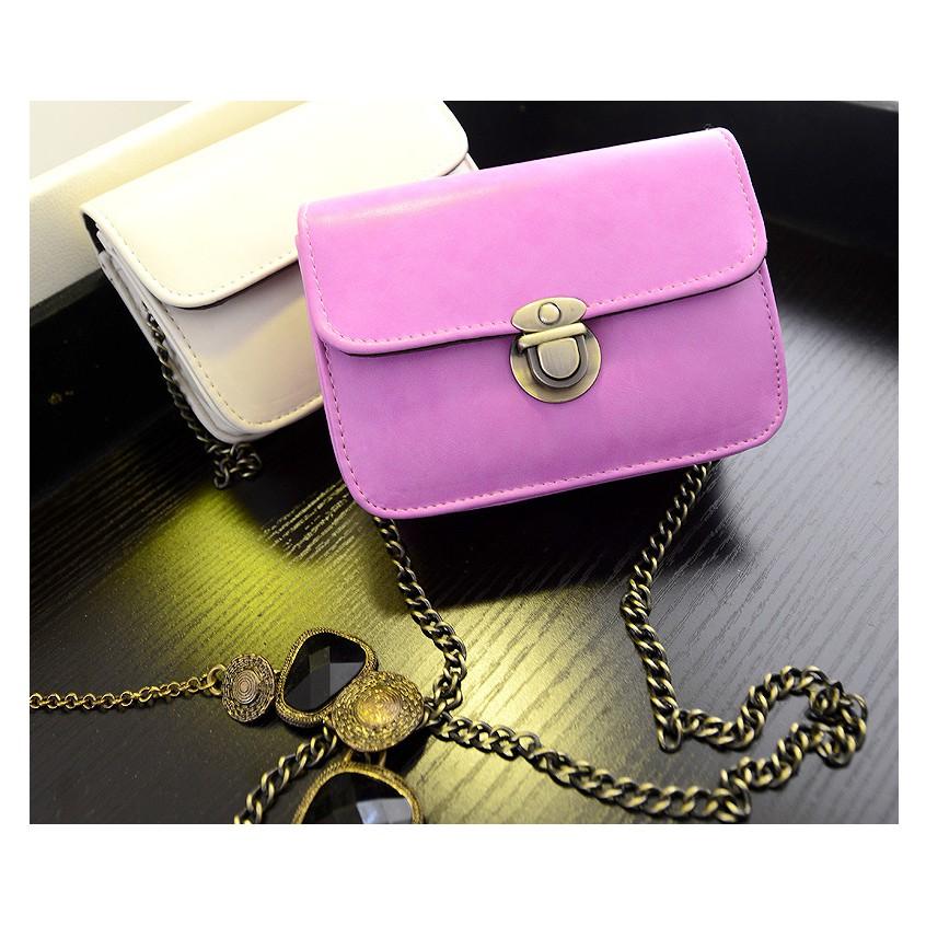 Túi Đeo Chéo Nữ Phong Cách Hàn Quốc màu Xanh