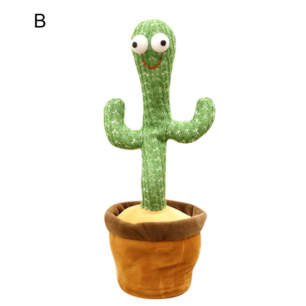 Đồ chơi xương rồng nhảy múa uốn lượn Dancing Cactus phát ra âm thanh vui nhộn biết nhại tiếng