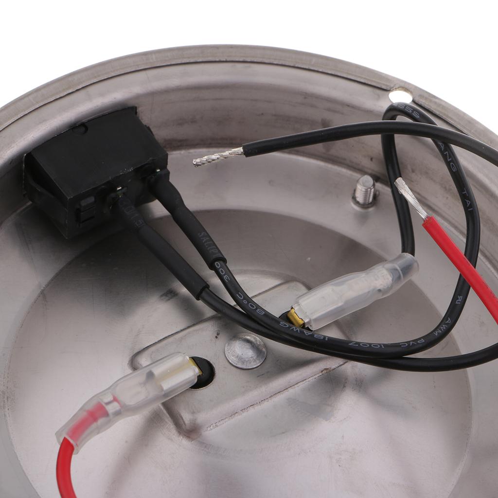 12V   Interior Dome Light Lamp With Rocker Swith For Car Truck Boat RV