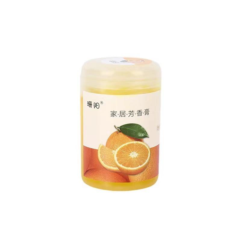 Sáp Thơm Ô Tô Hương Hoa Quả 90G Loại Có Thể Nâng Nắp MV100324 Hộp Tròn - SẢN PHẨM TREND