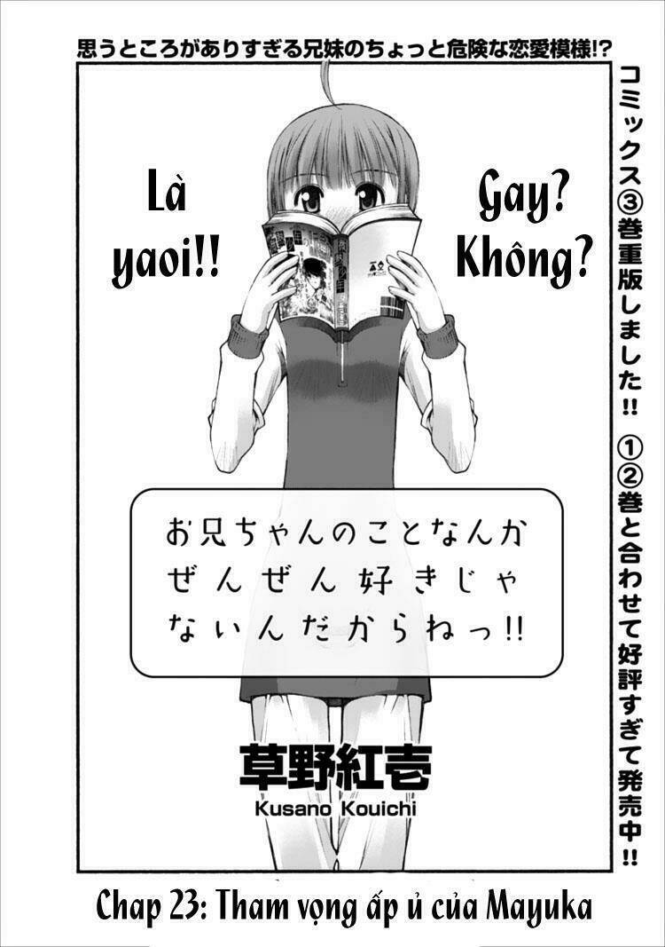 oniichan no koto nanka zenzen suki ja nai n da kara ne!! chapter 23 14