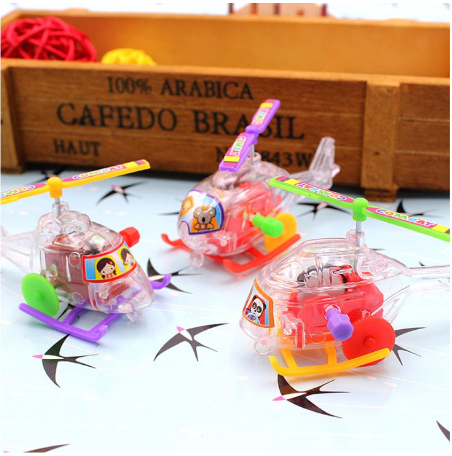 Mô hình máy bay chạy cót độc đáo - Đồ trang trí, quà tặng cho bé