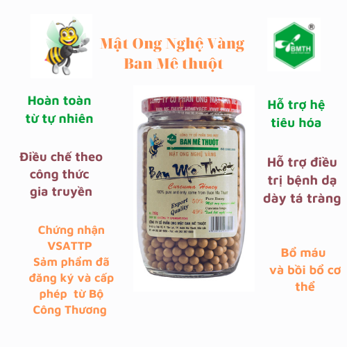 Mât Ong Nghệ Vàng Ban Mê Thuột_ Dạng Viên nén