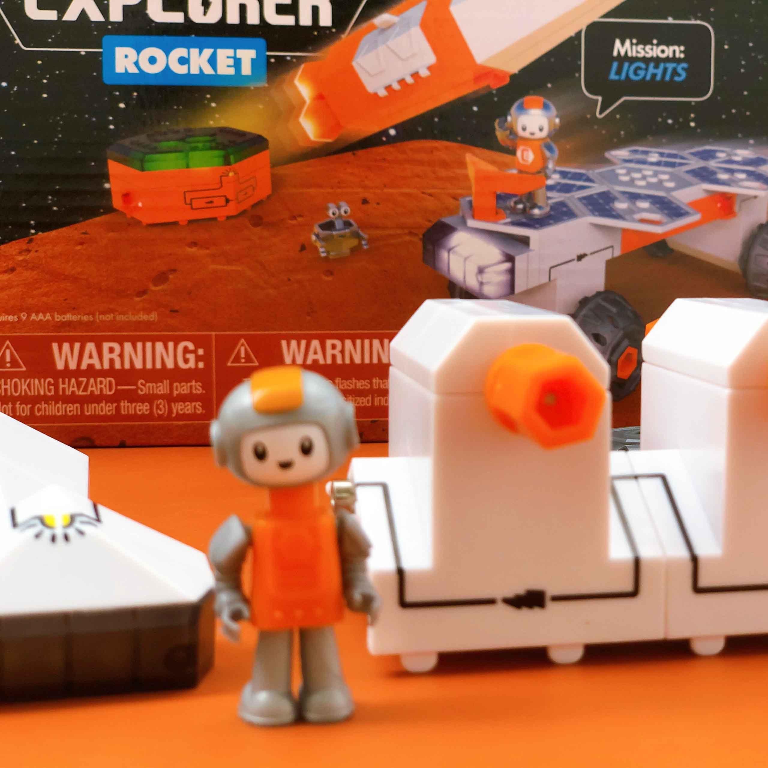 Educational Insights Nhà thám hiểm mạch điện mô hình tên lửa - Circuit Explorer Rocket