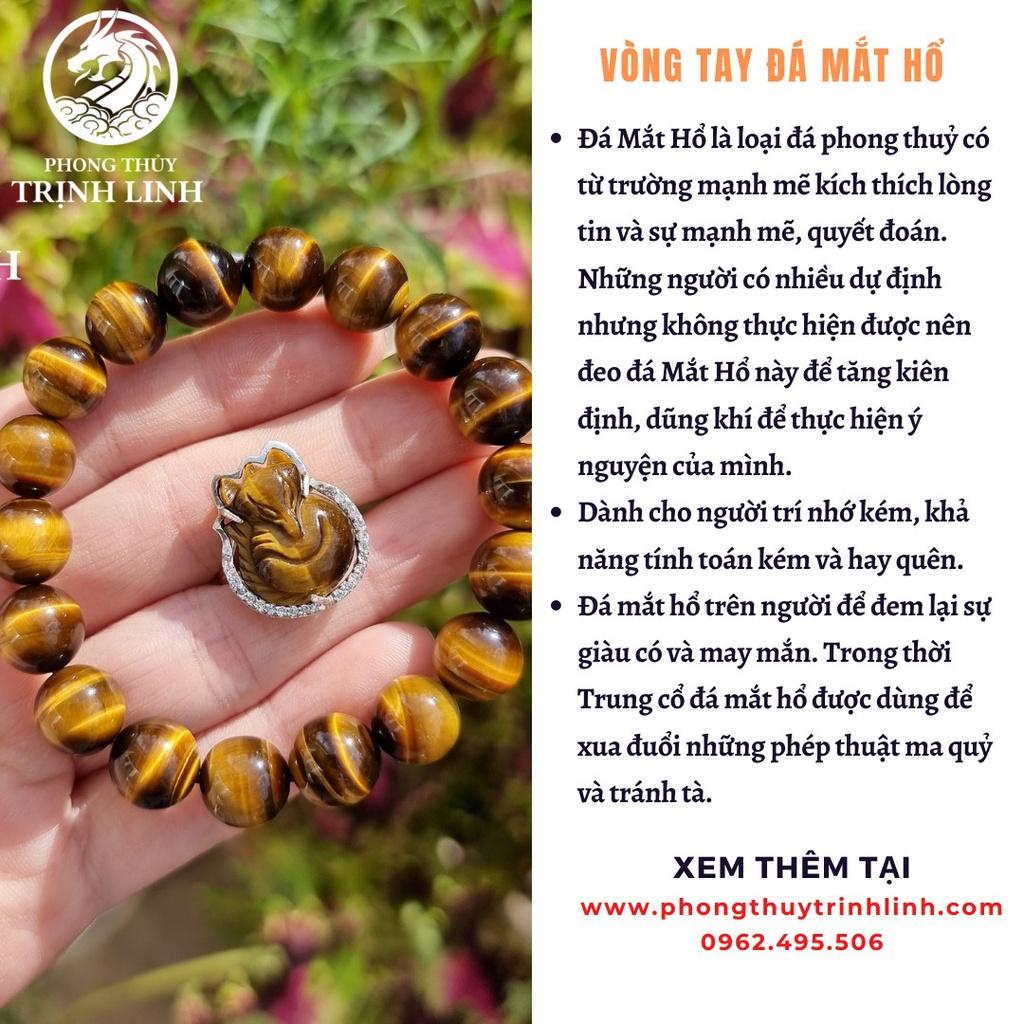 VÒNG TAY CỎ BỐN LÁ VÀNG NÂU