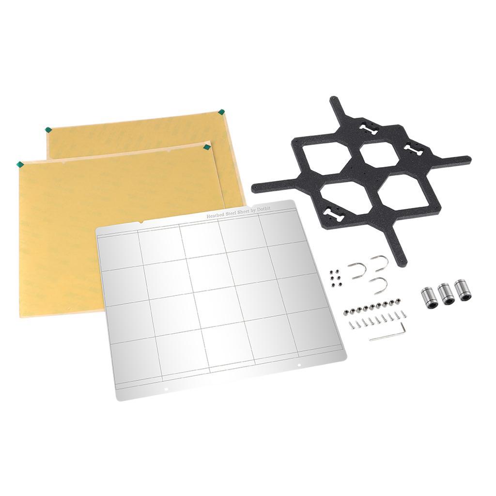 1 Set 3D   Platform Heated Bed + Attached PEI for  i3