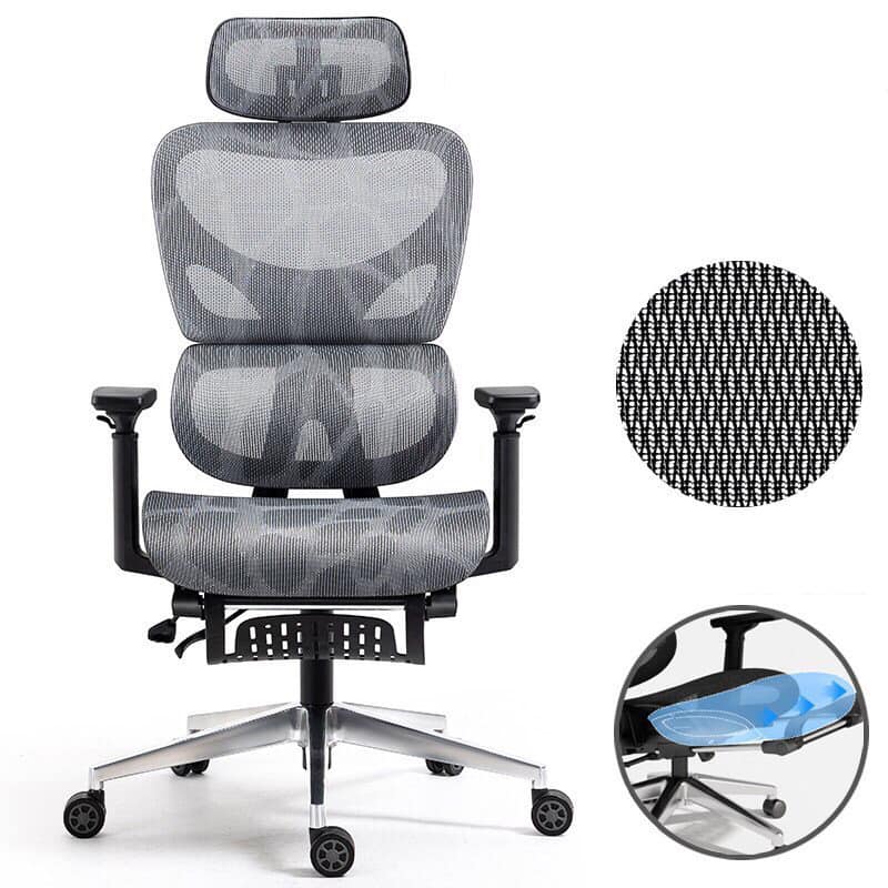 Ghế Làm Việc Công Thái Học - Ergonomics Ngả Lưng Thư Giãn AMA-K80g