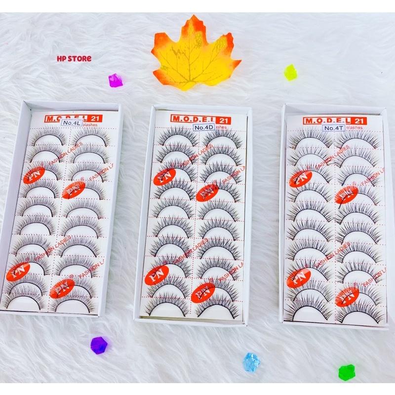 Lông Mi Giả Số 4L, 4T, 4D Hộp/10 Cặp Siêu Cong