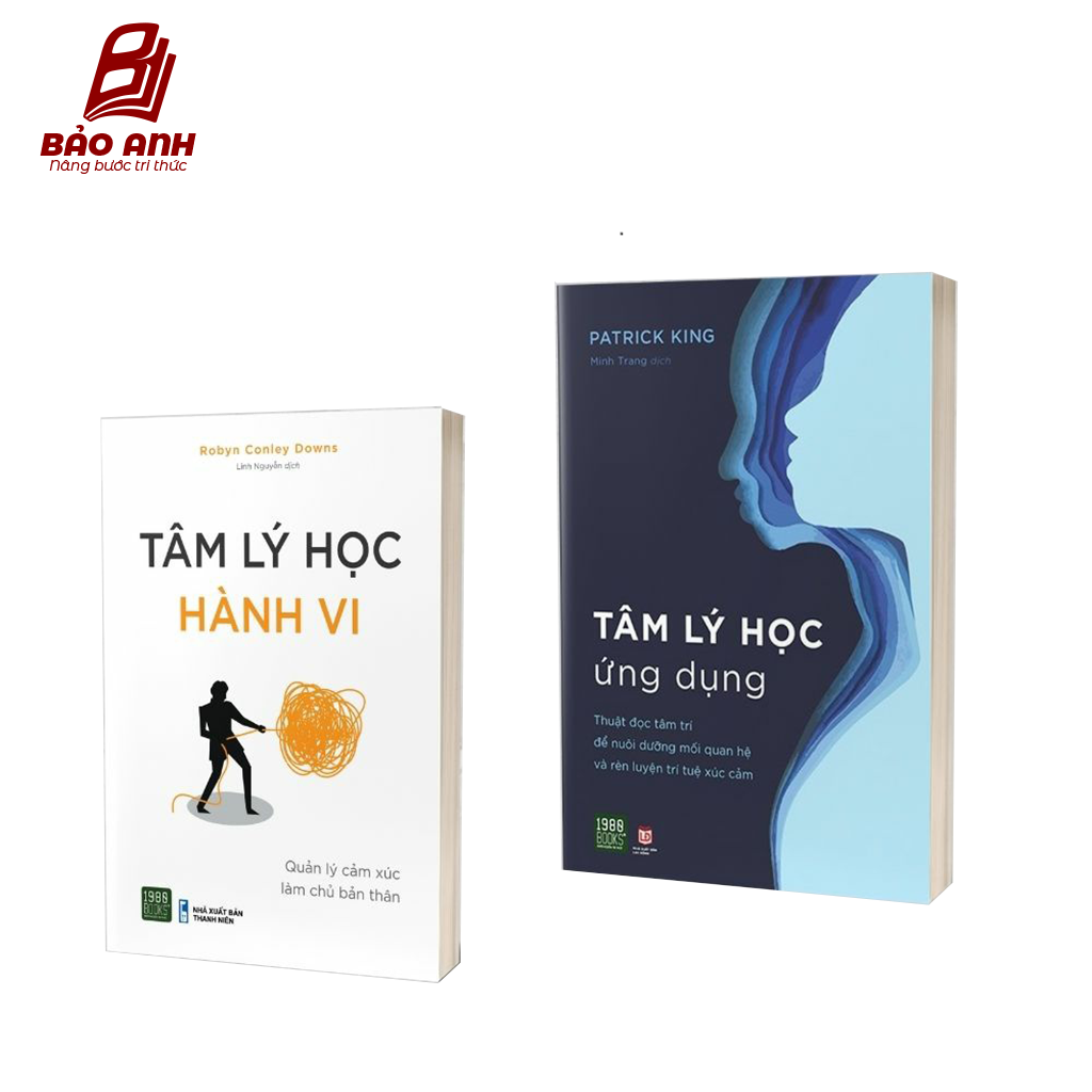 Sách - Combo 2 cuốn Tâm lý học hành vi và Tâm lý học ứng dụng - 1980Books