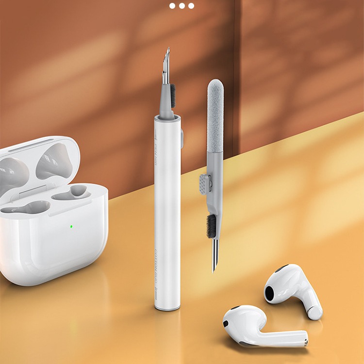 Bộ Dụng Cụ Vệ Sinh Dành Cho Airpods, Vệ Sinh Tai Nghe Không Dây 3 in 1, Siêu Sạch Sẽ, Dễ Dàng Sử Dụng, Mang Đi, KAI.N Clean_ Hàng chính hãng