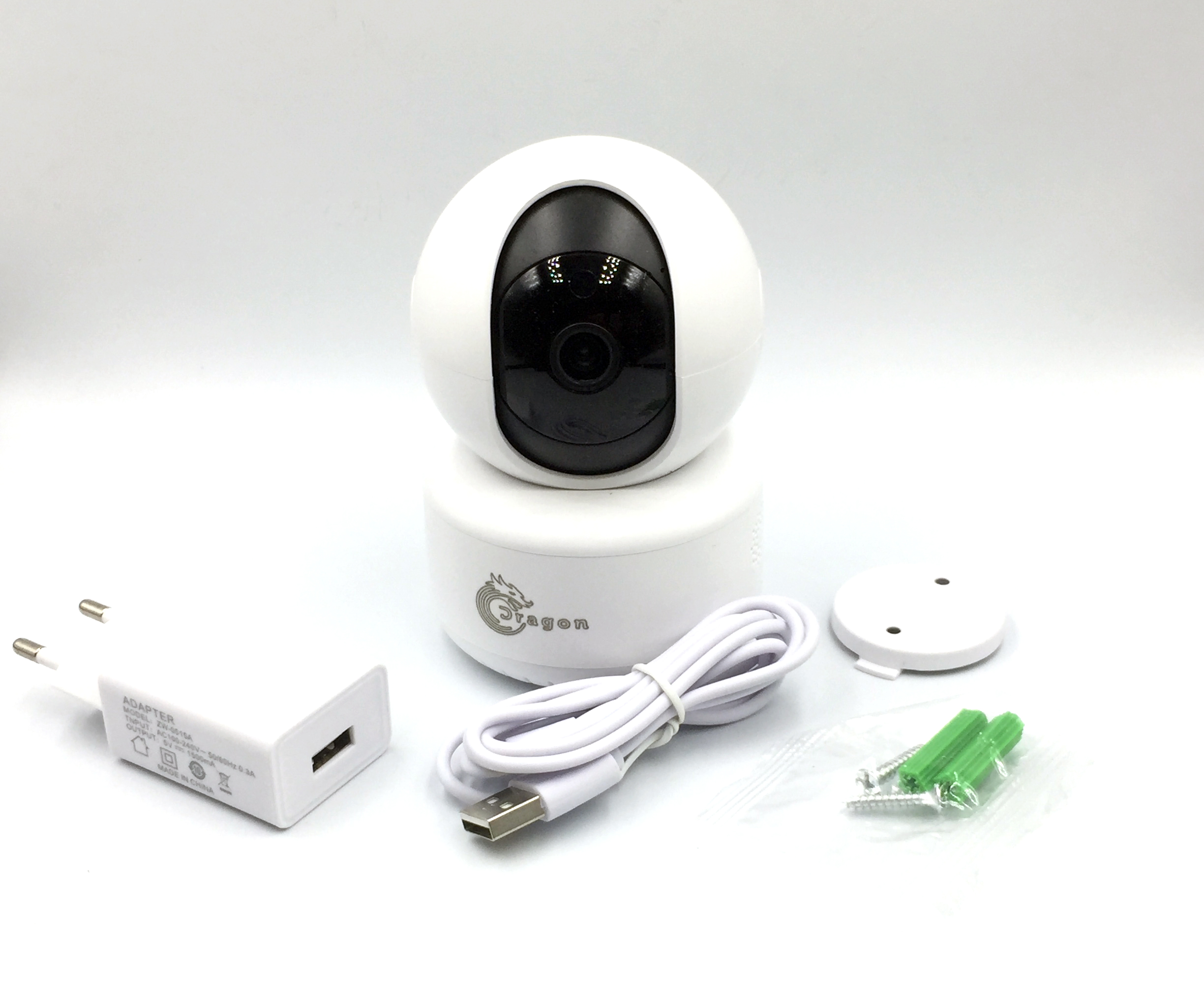 Camera không dây Dragon D02- Xoay 360 độ-fullHD 1080p-2Mp, Đối thoại 2 chiều, quay ban đêm - Hàng chính hãng