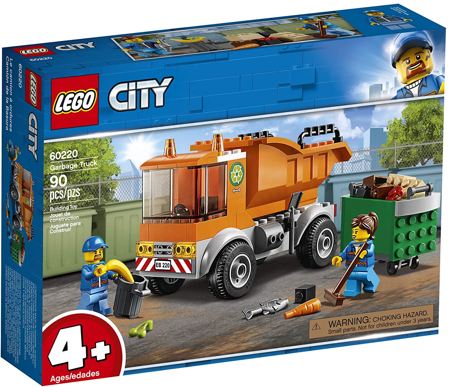 Mô hình Lego City - Xe Tải Chở Rác 60220