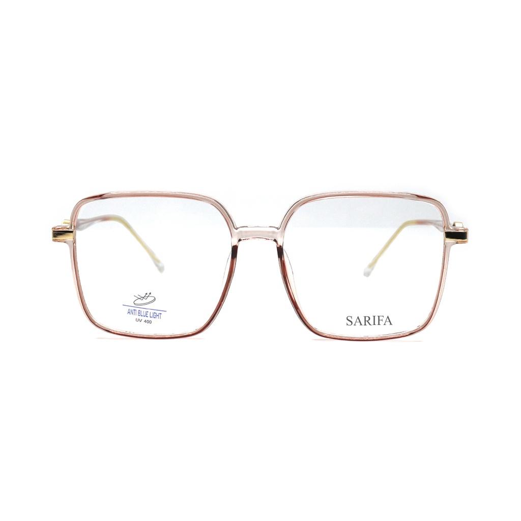Gọng kính cận nam nữ Vidol Sarifa 82781 P1 chất liệu nhựa dẻo phụ kiện thời trang