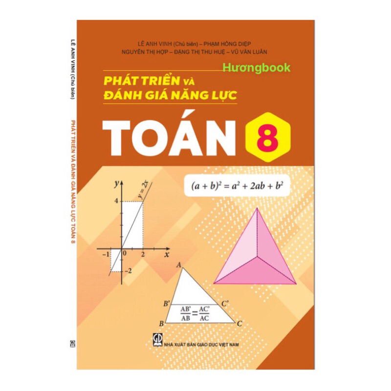 Sách - Phát triển và đánh giá năng lực toán 8 - KL