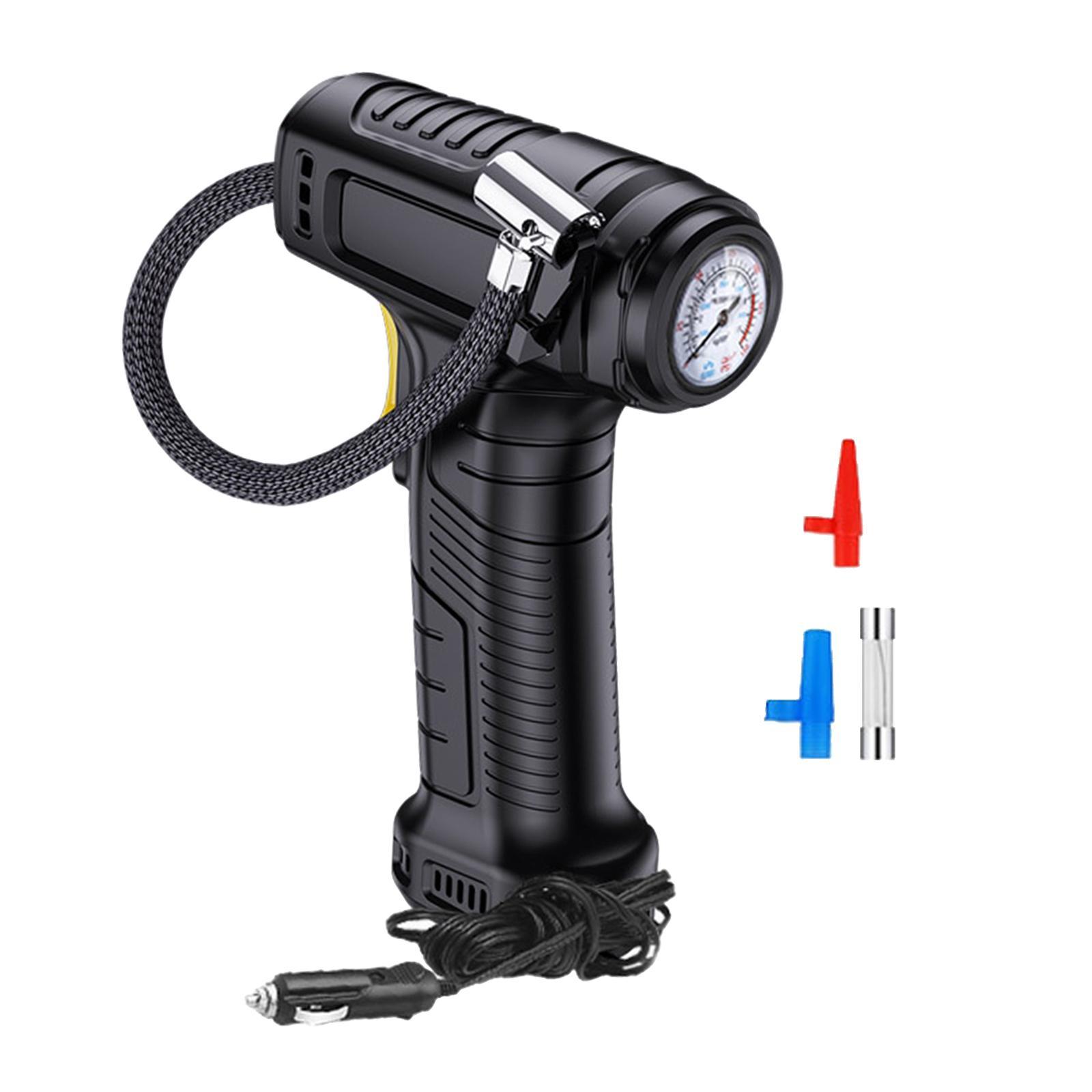 Tire Air Pump Compact Vehicles Inflatable Pump for Bicycles Truck Balls Pointer