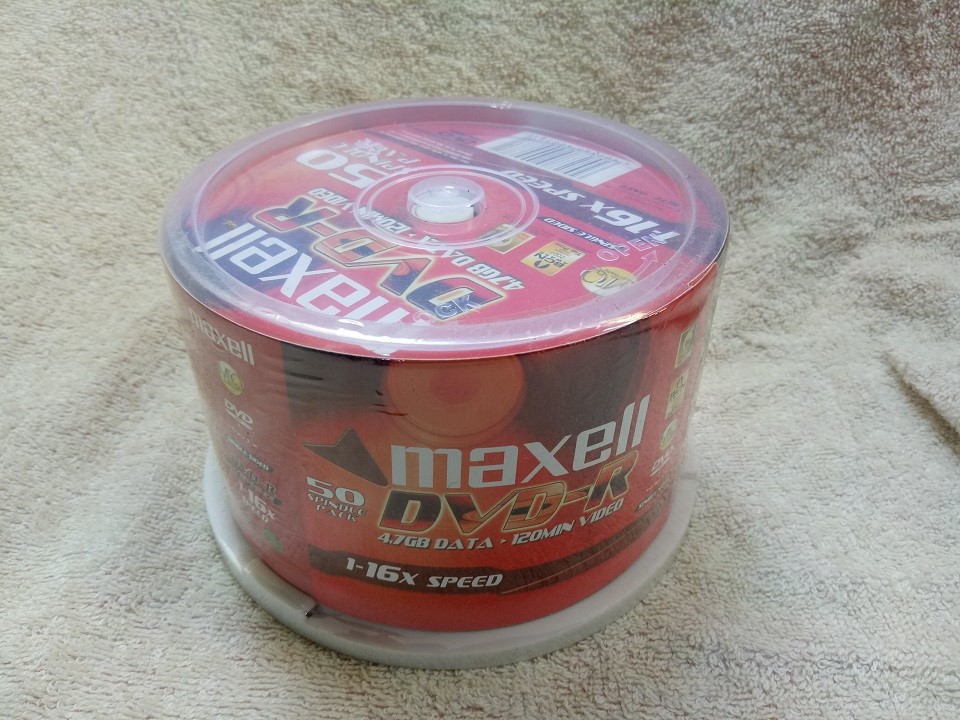 SET 50 đĩa trắng DVD MMAXCELL-Hàng nhập khẩu