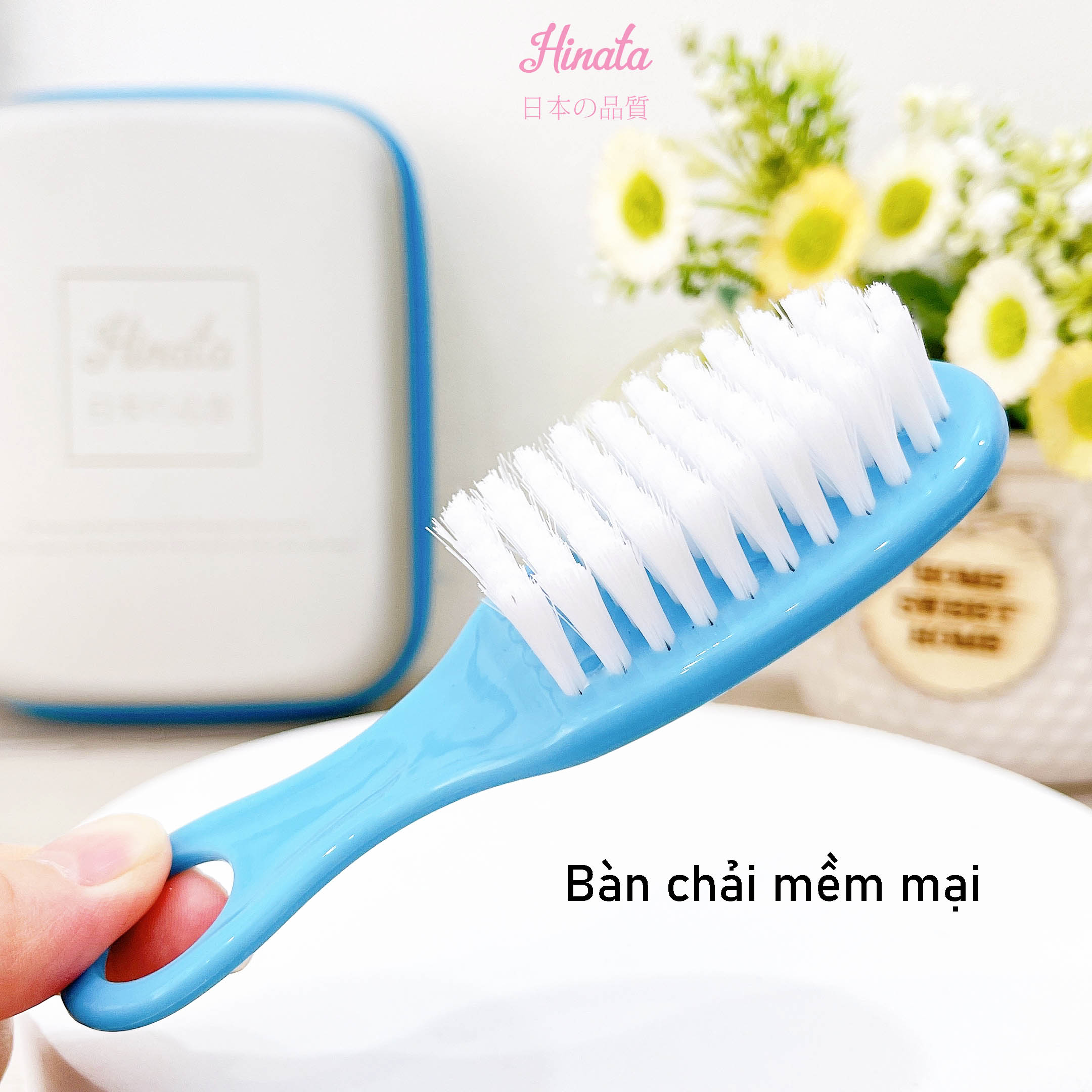 Bộ dụng cụ chăm sóc trẻ sơ sinh và trẻ nhỏ BK01 - 8 món (cắt móng, nhiệt kế, hút mũi,.) - Thương hiệu Hinata Nhật Bản