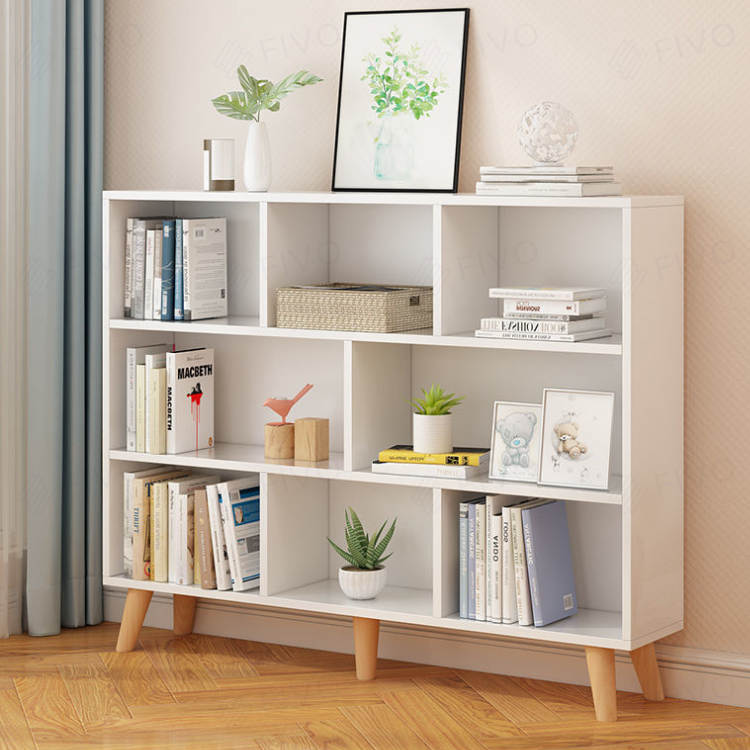 Tủ Sách Gỗ MDF FIVO FB60 Thiết Kế Hiện Đại - Hàng Chính Hãng