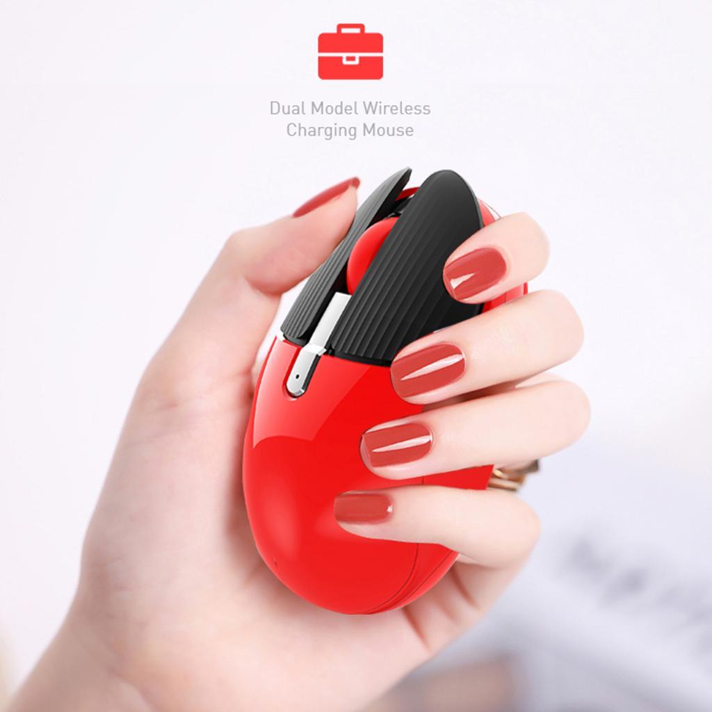 2.4G Wireless Mouse 1600DPI USB Receiver For Computer Yellow 2.4G Wireless