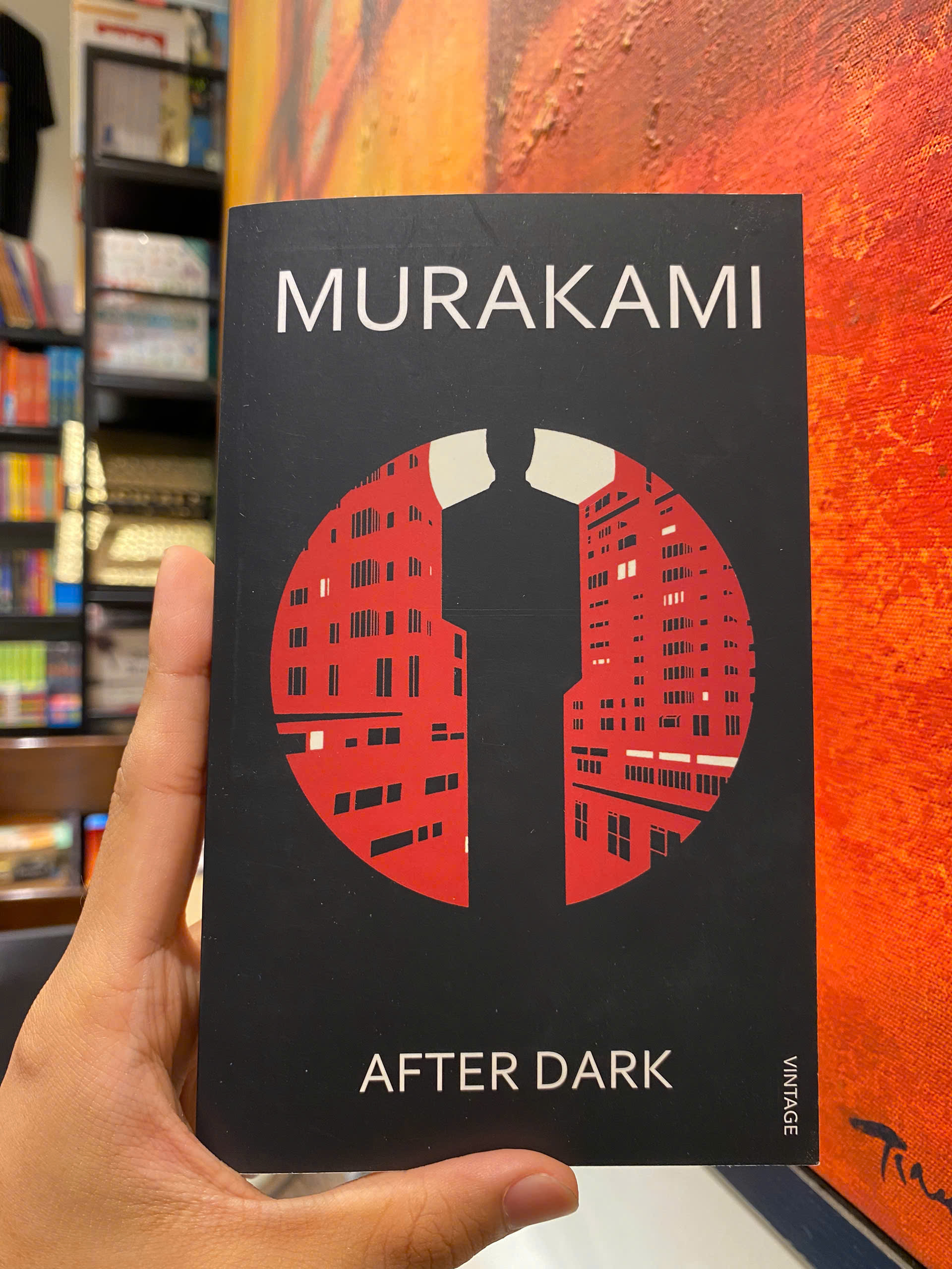 Sách - After Dark by MURAKAMI Haruki - International Best Seller/Science Fiction &amp; Fantasy/Vintage