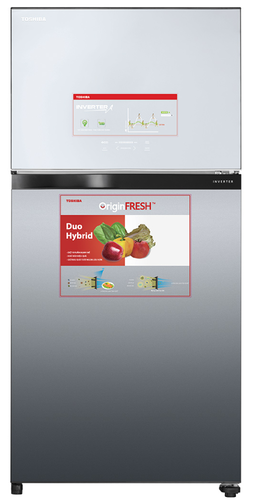 Tủ Lạnh Inverter Toshiba GR-AG58VA-X - Hàng chính hãng