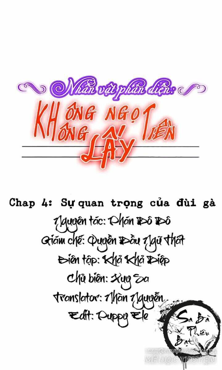 nhân vật phản diện: không ngọt không lấy tiền chapter 4.2 1