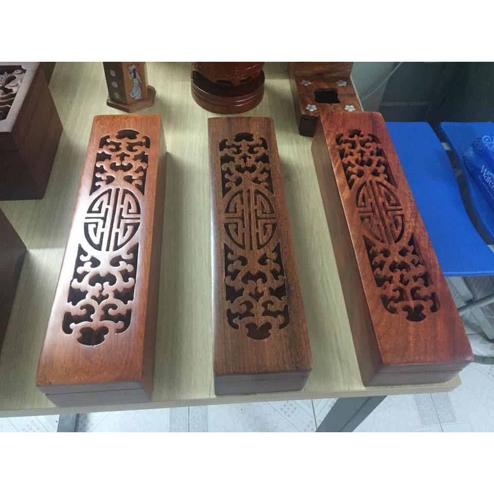 Bộ đũa ăn gỗ trắc đỏ đẹp và sang trọng