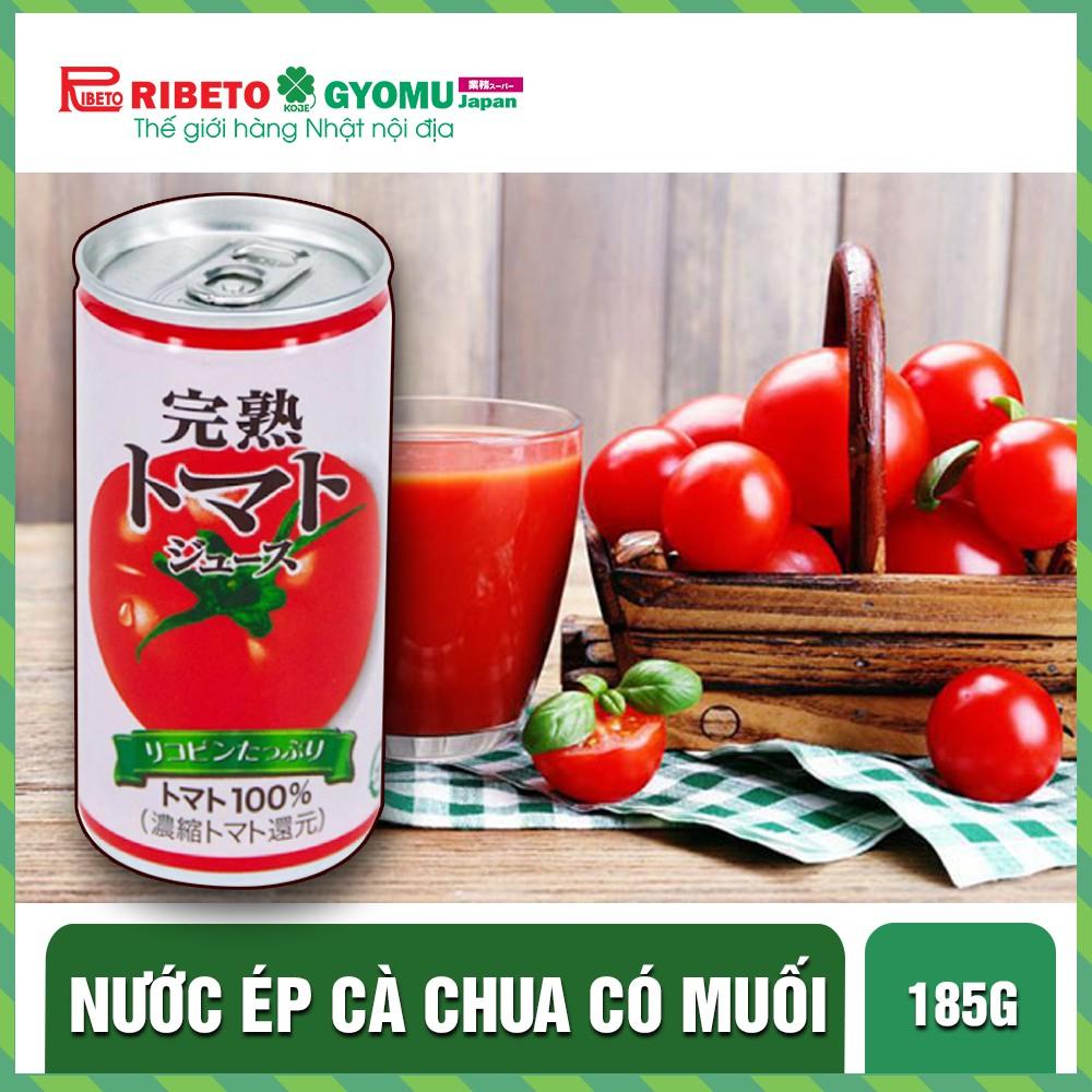 Nước ép cà chua có muối 185g- hàng nội địa Nhật Bản