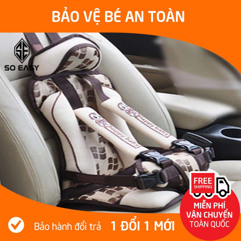 Ghế ngồi ô tô cho bé bảo vệ an toàn cho bé từ 9 tháng - 7 tuổi (dưới 25kg)