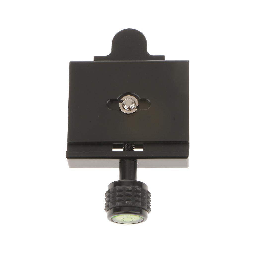 Camera QR Quick Release Plate 3/8'' 1/4'' Clamp Mount for Ball Head Tripod