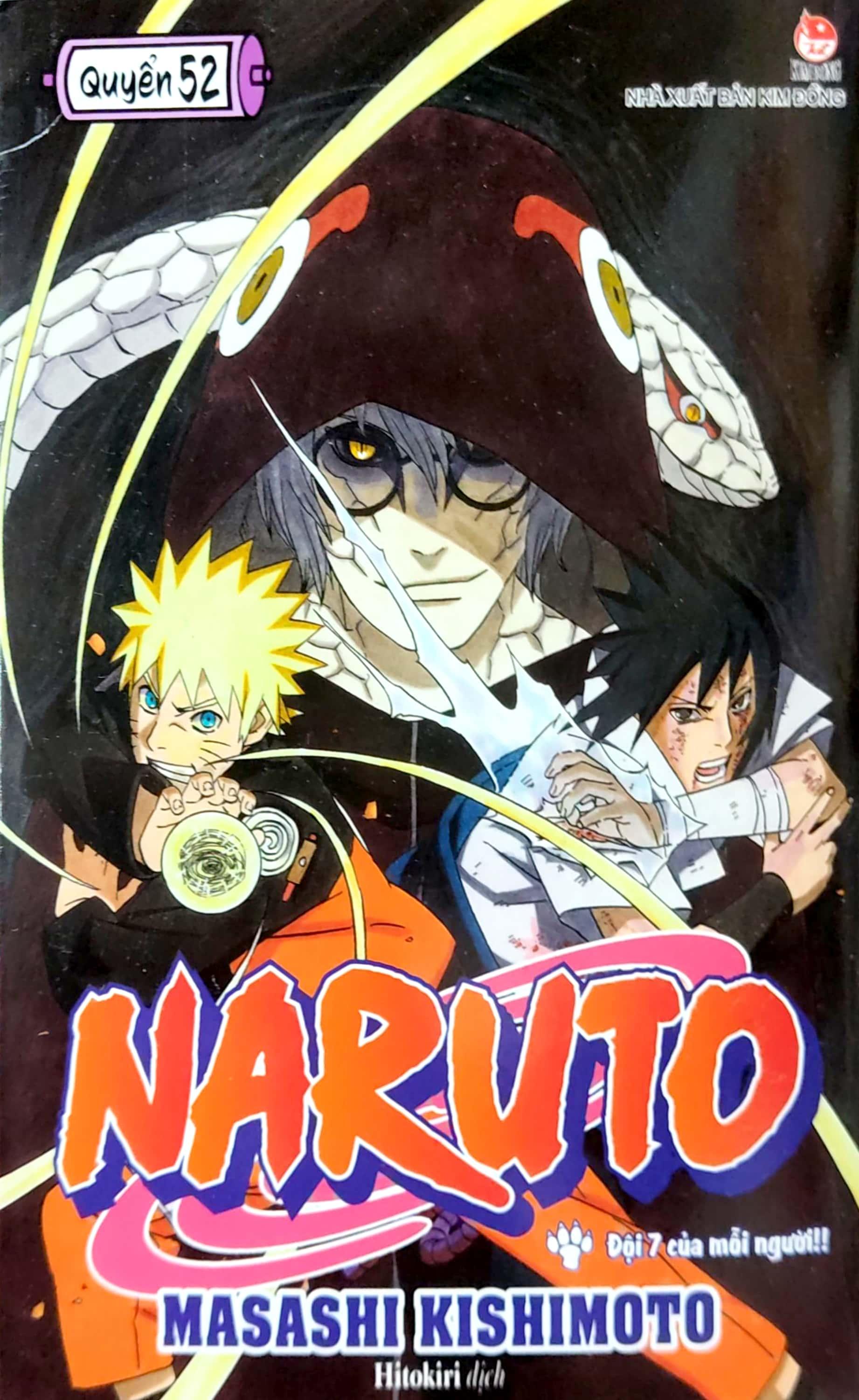 Naruto - Tập 52: Đội 7 Của Mỗi Người!! (Tái Bản 2022)