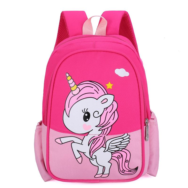 Động Vật Mới Trẻ Em Ba Lô Kỳ Lân Thiết Kế Bé Gái Bé Trai Ba Lô Tập Đi Trẻ Em Neoprene Trường Túi Mẫu Giáo Hoạt Hình Túi
