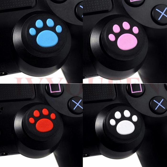 Set 4 núm bọc cần dành cho analog xbox one ps4 ps3 giao mầu ngẫu nhiên