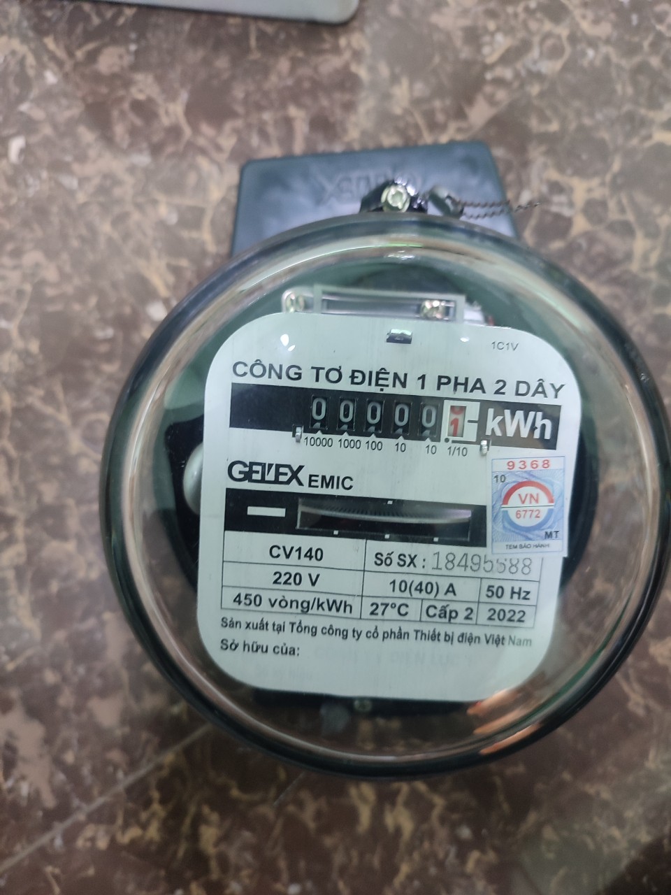 CÔNG TƠ ĐIỆN 1 PHA 2 DÂY  DÙNG CHO MỌI NƠI