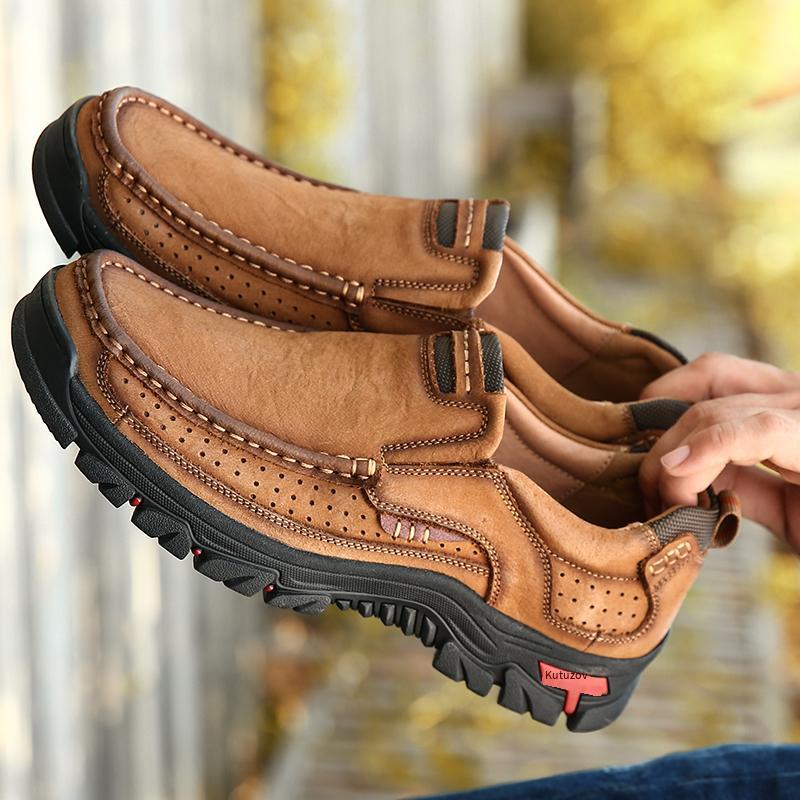 Các kiểu giày nam giày lưới màu đỏ mới nhất giày chạy bộ quảng cáo mới nhất giày công trường nhẹ mới