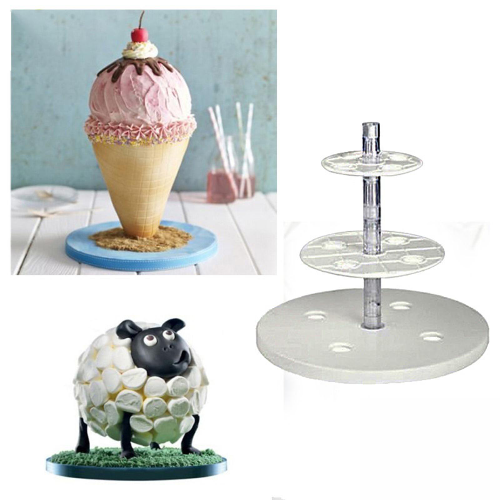 3 Tier Cake Stand Dessert Stand Tier Cake Support for Birthday Wedding Party