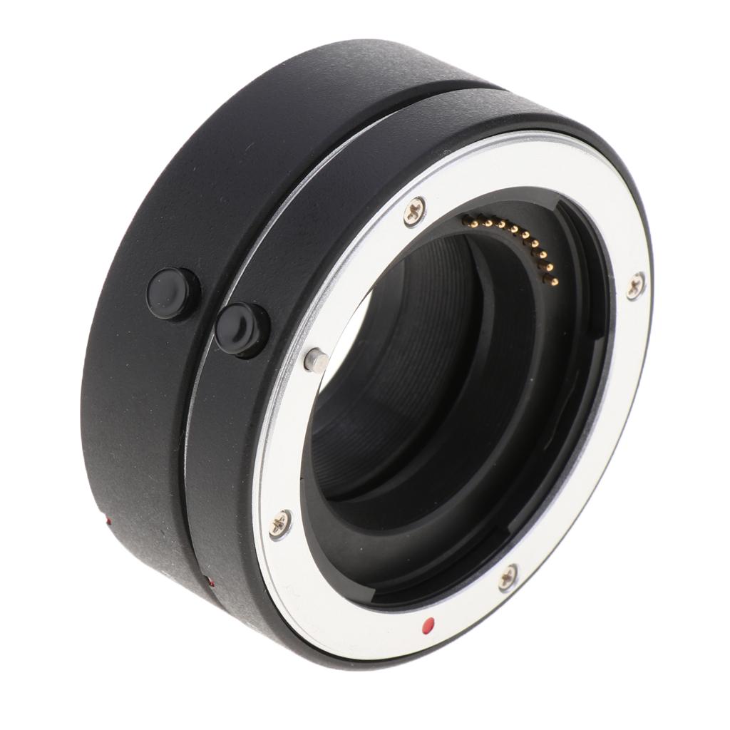 Metal Auto Focus Macro Extension Tube Adapter 10mm 16mm For
