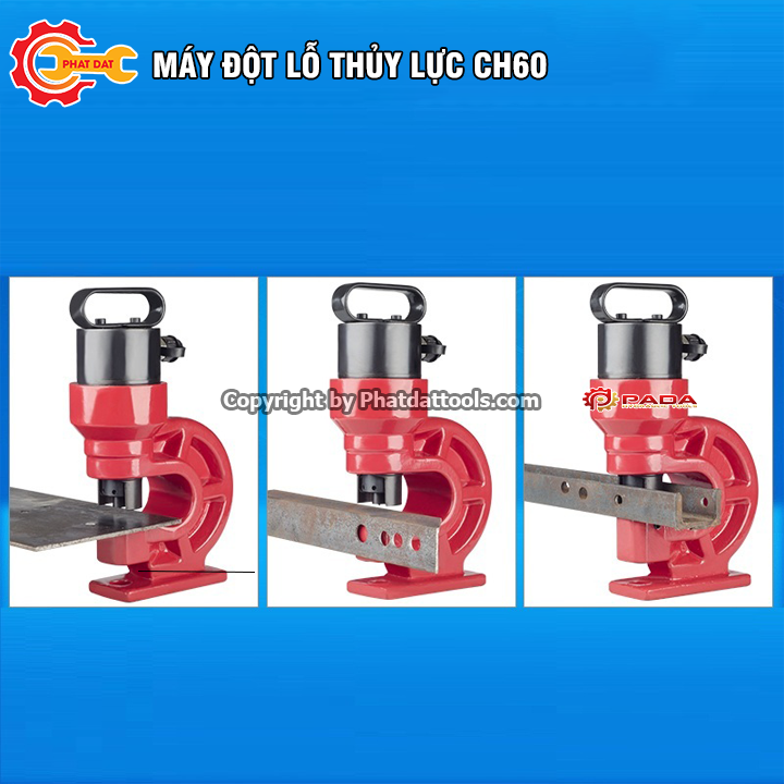 Đầu đột lỗ thủy lực PADA CH60