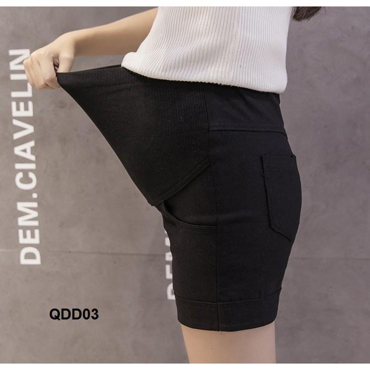 Quần đùi bầu kaki QDD03