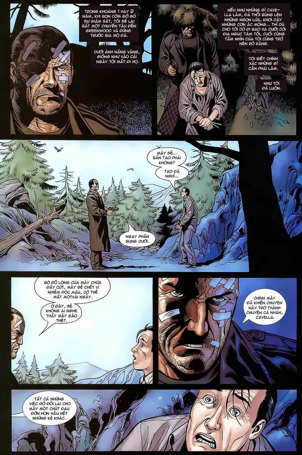 the punisher: trên là dưới & trắng là đen chapter 6 23