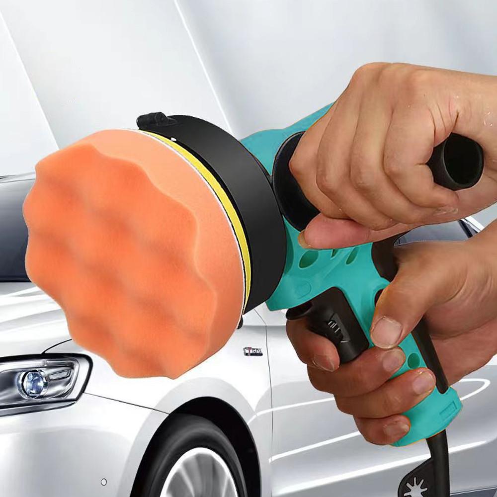 Máy đánh bóng Mini Ô tô CÓ CHỈNH TỐC ĐỘ công suất 700W lõi đồng 6 cấp độ cao cấp điện 220V