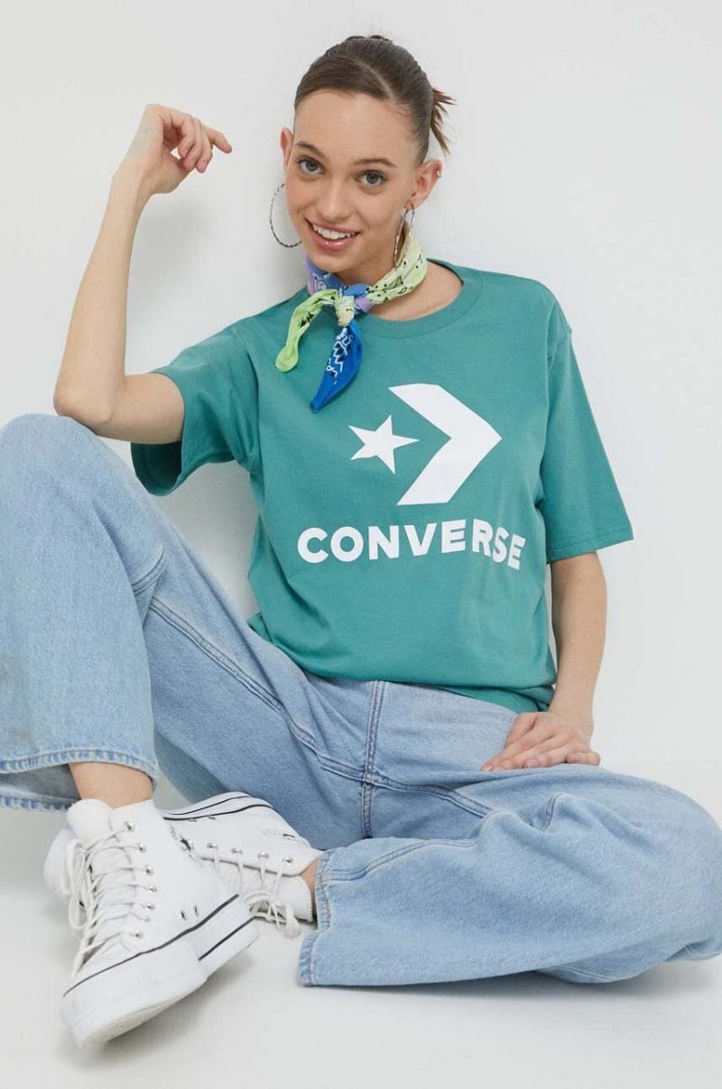 Áo phông Thời Trang Unisex Converse Standard Fit Center Front Large Logo Star Chev - 10025458-A04