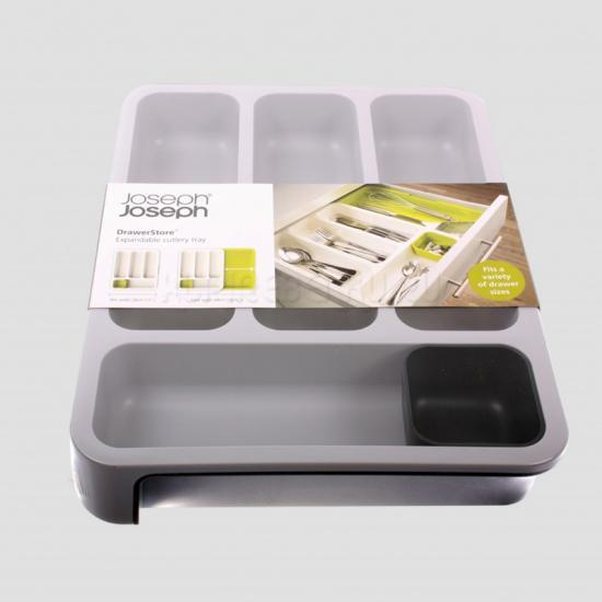 Khay Đựng Ngăn Kéo Tủ Joseph Joseph 850420 - Cutlary Tray Grey