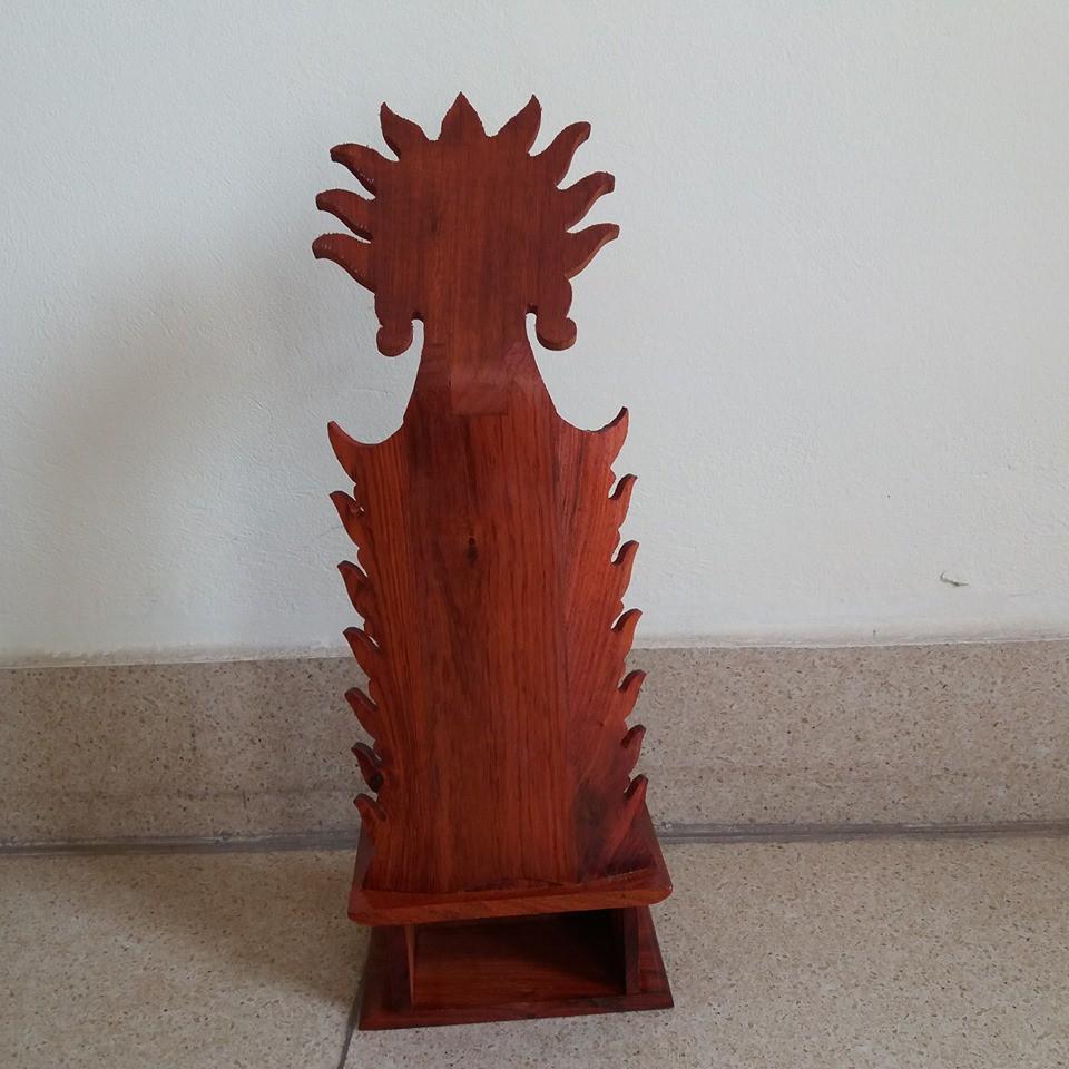Đồ thờ -bài vị gỗ hương kích thước cao 45cmx18cmx11cm