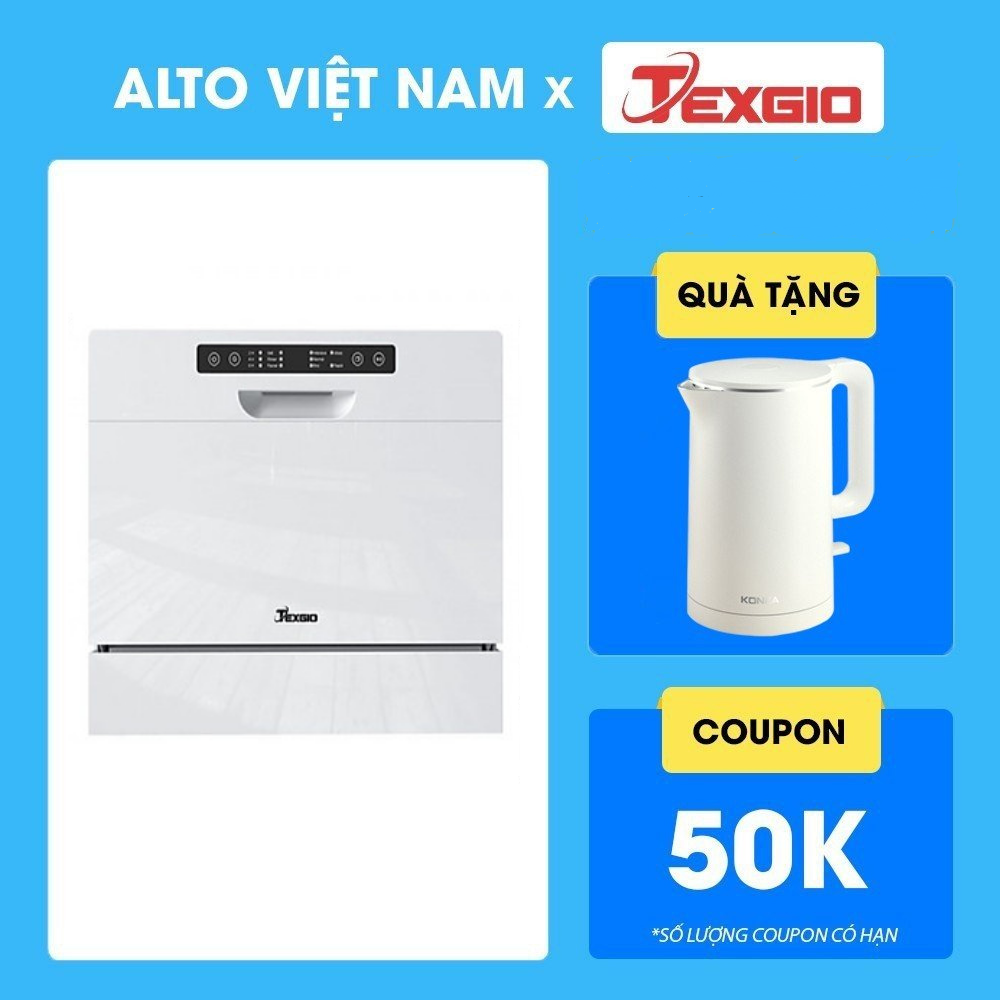 MÁY RỬA BÁT TEXGIO TG–DT2022B – Hàng chính hãng