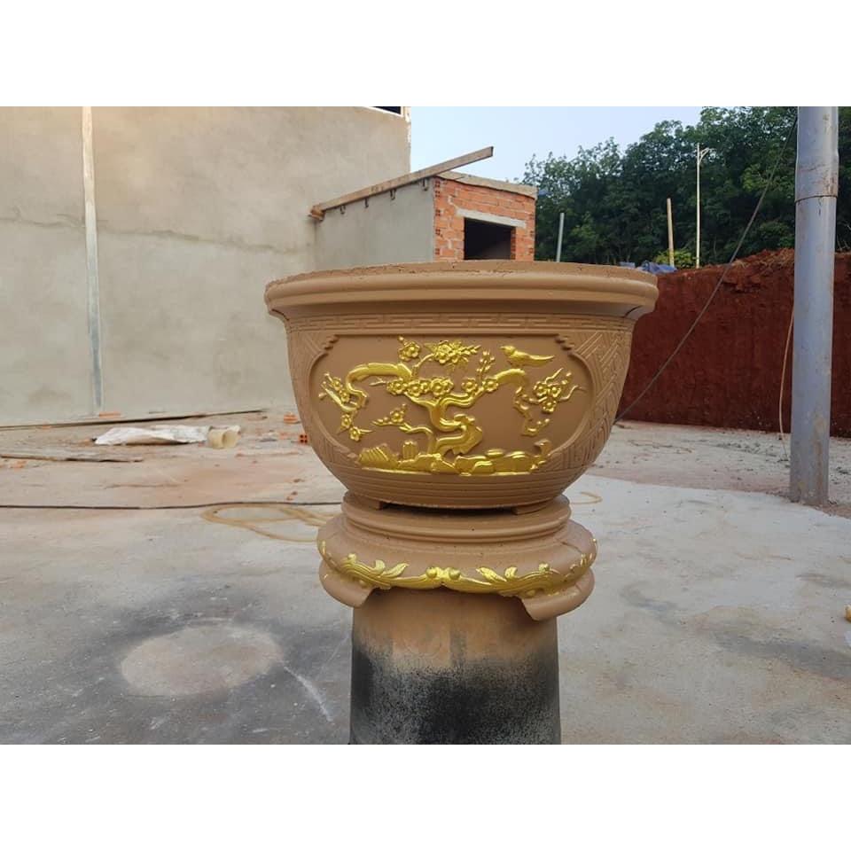 Khuôn đúc chậu tròn 70 nhựa ABS có lòng trong