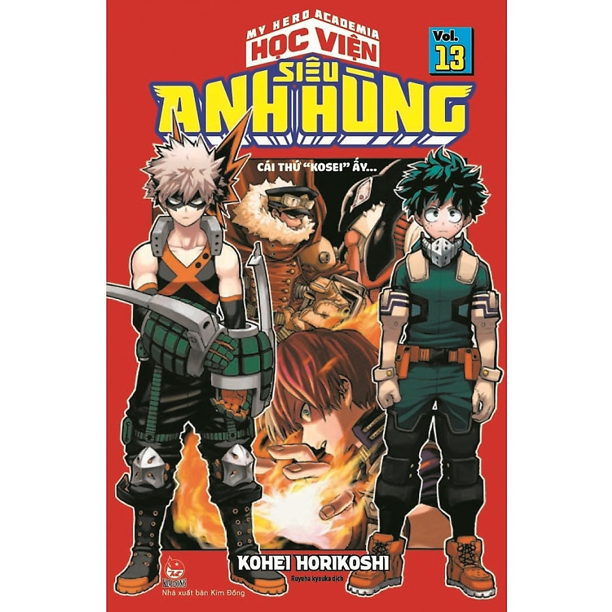 Bộ truyện tranh My Hero Academia - Học Viện Siêu Anh Hùng Tập 01 - 25 - NXB Kim Đồng (Trong Bộ 1-25 hết)